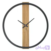 ساعت دیواری فلزی و روستیک تولیکا کد 6915