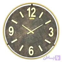 ساعت دیواری فلزی و مبلی تولیکا کد 6971