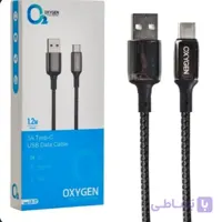 کابل شارژر تایپ سی اکسیژن ( دو سر فلزی ) مدل Lx_17