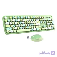 کیبورد و ماوس بی سیم مافی مدل Sweet S