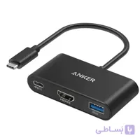 هاب 3 پورت ANKER USB-C مدل A8339