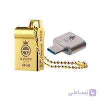 فلش مموری کوئین تک مدل MARVEL C-PLUS ظرفیت 64 گیگابایت