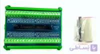 ترمینال برد ۳۲ ورودی فلت همراه کابل نیم متری فلت ۴۰ پین DVPAETB-ID32AI