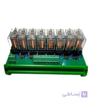 رله برد 8 کاناله 10 آمپر ۱۲ ولت امرون omron