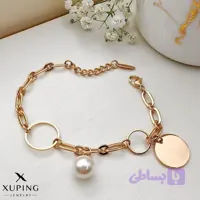 دستبند زنانه چارم مرواریدی ژوپینگ