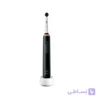 مسواک برقی اورال بی مدل Pro3 3000 Pure White مشکی (سری ذغالی)