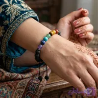 دستبند سنگ هفت چاکرا ذاریات مدل چاکرون (CHACRON)
