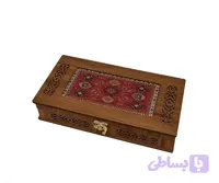 باکس زعفران طرح فرش ایرانی