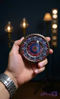 ظرف فلزی زعفران نیم مثقال