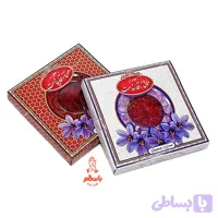 جعبه مقوایی با قوطی خاتم3 گرم مناسب برای بسته بندی زعفران