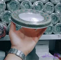 ظرف زعفران خاتم 25گرم مدل کف اسپانیا