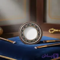 ظرف زعفران طرح خاتم مدل کف اسپانیا سایز دو گرم (کد181)