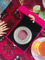 پک هدیه مخمل با یک مثقال زعفران