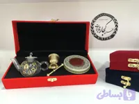پک هدیه مخمل با یک مثقال زعفران