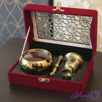 جعبه بسته بندی زعفران طرح مروارید
