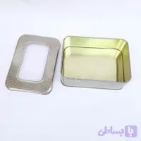 ظرف بسته بندی زعفران- خاتم مستطیل (عمق4سانت)