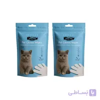 پک 4 تایی دستکش مرطوب حیوانات گلدپد Gold pad