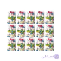 پک 15 تایی پنبه توپک سفید غیراستریل رایا Raya