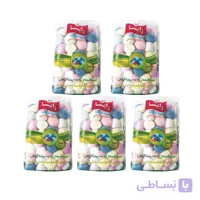 پک 5 تایی پنبه توپک رنگی غیراستریل رایا Raya