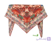 روسری نخی شاد ژاکارد میکرو کد 1134