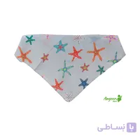 روسری بچه گانه طرح ستاره دریایی کد 1295