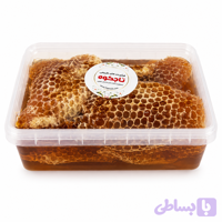 عسل طبیعی با موم خودبافت