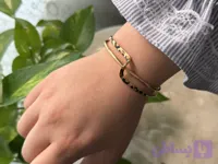 دستبند موجی پلنگی
