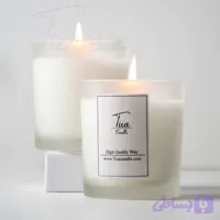 شمع لیوانی سفید