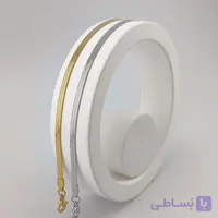 پابند زنانه ماری تخت ساده دو رنگ