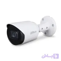 دوربین مداربسته آنالوگ بیرونی داهوا مدل DH-HAC-HFW1200TP با کیفیت تصویر 1080P، لنز ثابت، دید در شب تا 30 متر، فناوری Smart IR و استاندارد ضدآب IP67