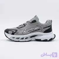 کتونی مردانه فشن طوسی سفید | Men’s Grey White Fashion Sneakers