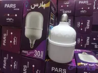 لامپ ال ای دی 30 وات پارس نسیم PE_30 نور سفید مهتابی پایه E27 استوانه همراه با گارانتی سلامت کالا