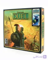 بازی فکری سون واندرز دوئل با افزونه پنتئون (7 Wonders Duel)