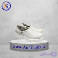 کفش آنتی استاتیک رویه چرم سفید
