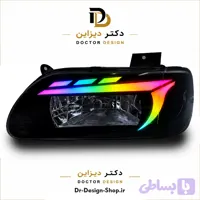 چراغ جلو اسپرت پراید 131 (صبا) مدل Wild برند مدرن | بسته 2 عددی