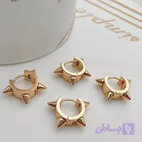 گوشواره ژوپینگ اسپایک دار طرح قلاده