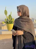 روسری چهارخونه مارینا