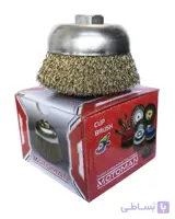 برس کاسه ای افشان سایز 75 موتومن CCP-34 کارتن 100 تایی