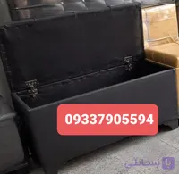 پاف آرایشگاهی باکس دار دو نفره کلاف ام دی اف شرکتی رنگ بندی مختلف ارسال به سراسر ایران