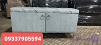 پاف آرایشگاهی صندلی انتظار جاکفشی پارچه خارجی مخمل رنگ بندی مختلف ارسال به سراسر ایران