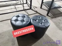 پاف آرایشگاهی گرد و استوانه ای رنگ بندی مختلف ارسال به سراسر ایران