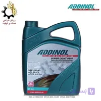 روغن موتور 5W-40 ادینول SP حجم 4 لیتر
