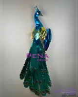 مجسمه دکوراتیو طاووس دیواری