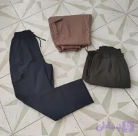 شلوار کتان بنگال سایز بزرگ مردانه | تن‌خور راسته، کمر راحت و ارسال رایگان