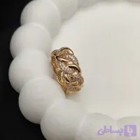 انگشتر ژوپینگ زنانه شیک مدل کارتیر نگین دار کد 10503