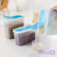ظرف نگهداری حبوبات مانیا سایز دو | ظرفیت ۱۸۰۰ میلی‌لیتر، بدون BPA
