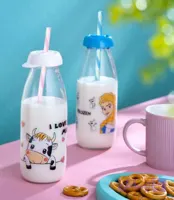 بطری شیشه ای بزرگ مانیا مدل جویس