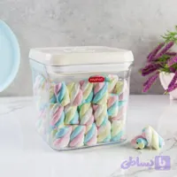 جا حبوباتی مانیا مدل درفشاری مربعی سایز دو – نگهداری بهداشتی و تازه مواد غذایی