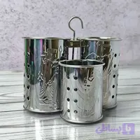 جا قاشقی سه تایی استیل ضد زنگ