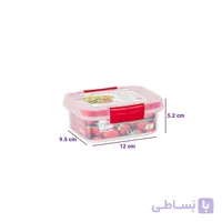 ظرف مستطیل فریزری گاپانا 250 میلی لیتر